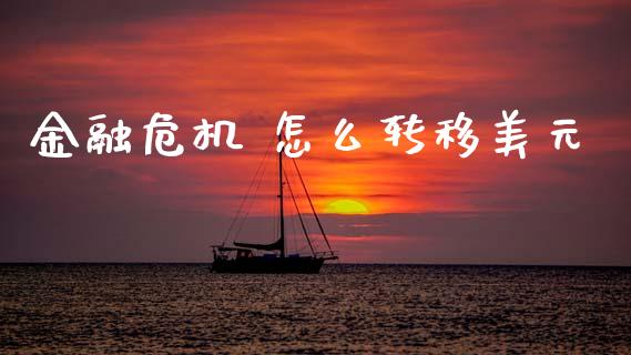金融危机 怎么转移美元_https://m.fsyjjx.cn_期货如何开户_第1张