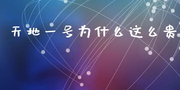 天地一号为什么这么贵_https://m.fsyjjx.cn_股指期货保证金_第1张