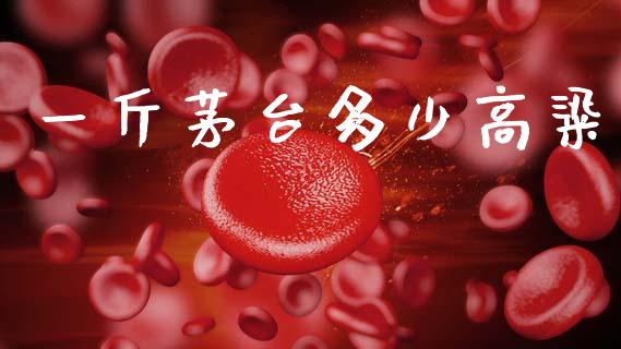 一斤茅台多少高粱_https://m.fsyjjx.cn_股指期货保证金_第1张