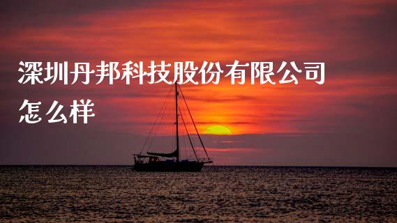 深圳丹邦科技股份有限公司怎么样_https://m.fsyjjx.cn_期货如何开户_第1张