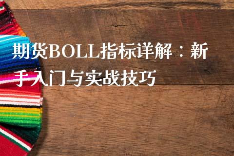 期货BOLL指标详解：新手入门与实战技巧_https://m.fsyjjx.cn_期货如何开户_第1张