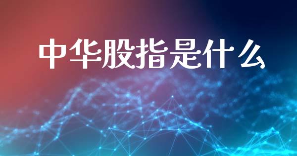 中华股指是什么_https://m.fsyjjx.cn_期货保证金_第1张