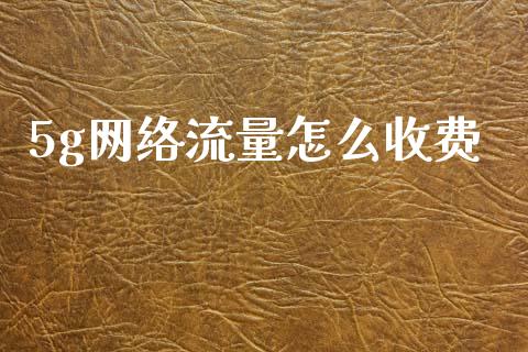 5g网络流量怎么收费_https://m.fsyjjx.cn_期货保证金_第1张