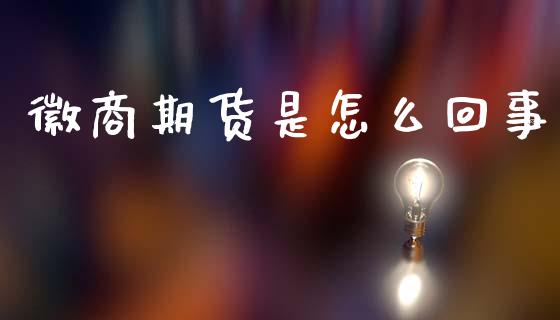 徽商期货是怎么回事_https://m.fsyjjx.cn_期货保证金_第1张