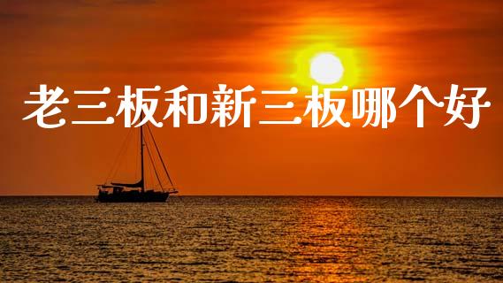 老三板和新三板哪个好_https://m.fsyjjx.cn_期货保证金_第1张