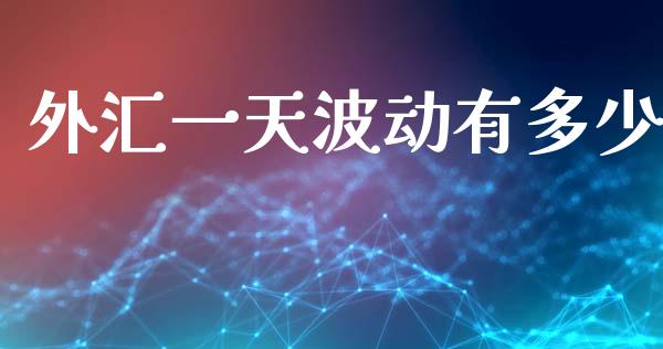 外汇一天波动有多少_https://m.fsyjjx.cn_股指期货保证金_第1张