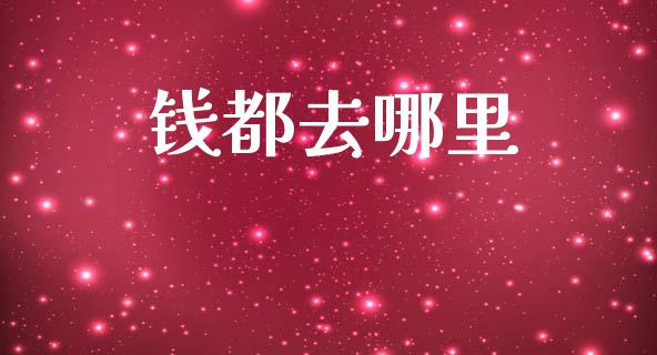 钱都去哪里_https://m.fsyjjx.cn_期货保证金计算_第1张