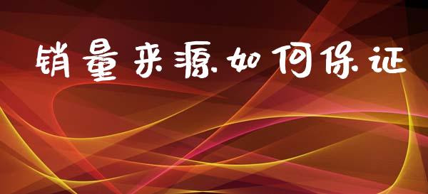 销量来源如何保证_https://m.fsyjjx.cn_股指期货保证金_第1张