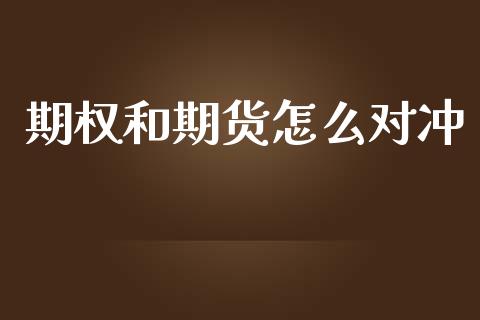 期权和期货怎么对冲_https://m.fsyjjx.cn_股指期货保证金_第1张