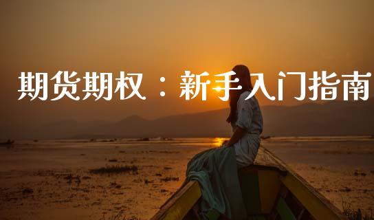 期货期权：新手入门指南_https://m.fsyjjx.cn_股指期货保证金_第1张