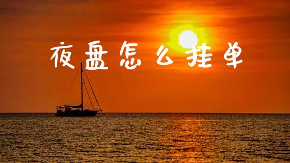 夜盘怎么挂单_https://m.fsyjjx.cn_期货保证金计算_第1张
