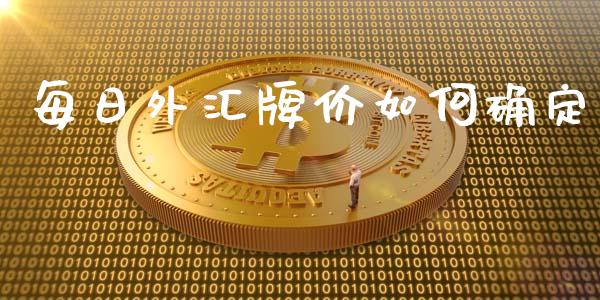 每日外汇牌价如何确定_https://m.fsyjjx.cn_期货如何开户_第1张