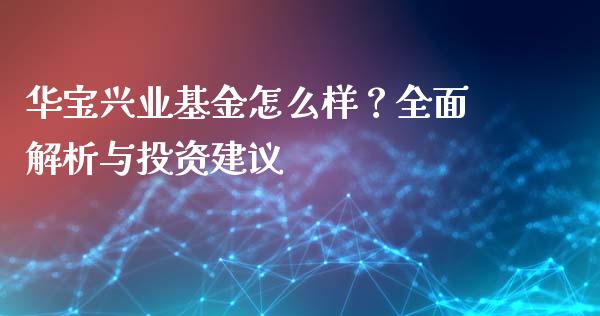 华宝兴业基金怎么样？全面解析与投资建议_https://m.fsyjjx.cn_期货保证金_第1张