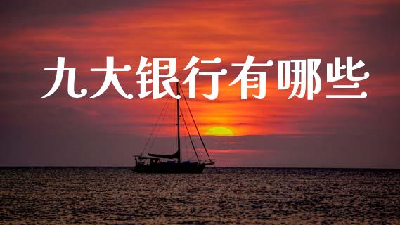 九大银行有哪些_https://m.fsyjjx.cn_期货保证金_第1张